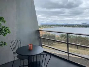 Boutique Canberra Stay - Balcony - Desk - Image 3
