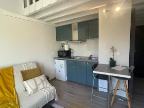 Appart T1bis+ mezzanine, Clim, parking, terrasse, - Image 5