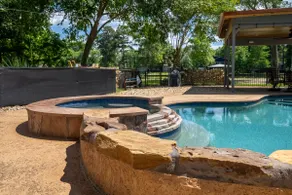 Pool, Spa, Bar + Game Room - Huntsville Lake House - Image 2