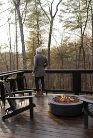 Barrel Sauna & Hot Tub - Luxe N. Georgia A-Frame - Image 5