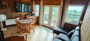 2 story chalet with mountain landscape - Image 4