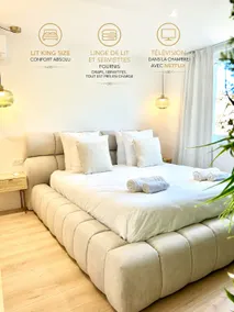 COSY apartment with private heated pool - Image 3