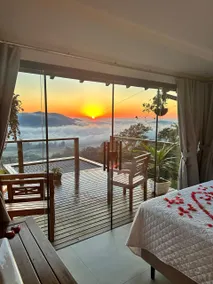 Recanto Sunset Chalet - Hydro Fireplace StoAmaroSC - Image 2