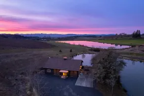 Picturesque Lakeside Setting, Patio Seating w Fire-Pit, Surrounded by Vineyards, On Solena Estate - Image 2