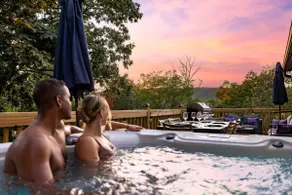 Secluded Cabin Hot Tub, Huge Deck, Fire Pit, WiFi - Image 2