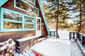 1BR Charming house, woodstove, A/C, firepit, deck - Image 2