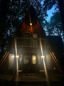 Peaceful Rustic Entire A-Frame Cabin in the Woods - Image 5