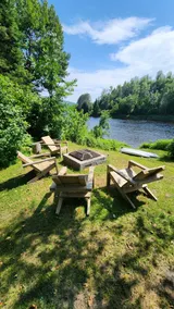 Round wood chalet - riverside, spa & billiards - Image 4