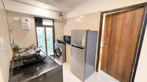 Supreme 1 BHK Safe 55TV Wifi Kitchen Clean Powai - Image 5