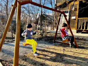 Roadside station 5-minute walk | Completely private log house | BBQ | Trampoline and swing available | Bus from Nasu Shiobara - Image 4