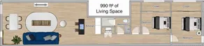 990ft²๏Heart of Georgetown๏99 Walk Score๏Smart TV๏ - Image 5