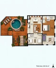 1. Beachfront, private pool, unique, charming - Image 5