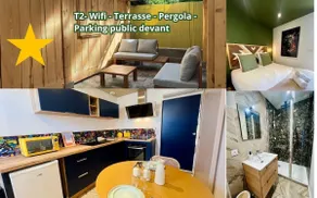Design nest with zen terrace – center, air conditioning, train station - Image 2