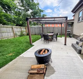 Backyard w/Fire Pit, Patio, & Grill. Veteran Owned - Image 2