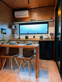 2-Bed Cabin with Bathtub and Amazing Nature Views - Image 4