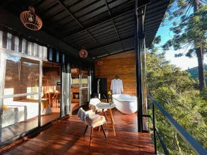 2-Bed Cabin with Bathtub and Amazing Nature Views - Image 2