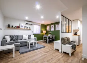 Modern 2-bedroom apartment with air conditioning – cozy quiet Lyon-Parking+Tram T4 - Image 2
