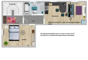 quiet apartment in the attic - Image 3