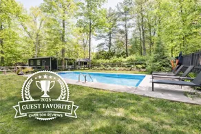 midcentury mod * POOL * walk out trail R2R/Mohonk - Image 4