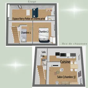 Cozy house with Harry Potter area and wood-burning stove - Image 3