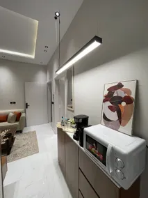 Luxury bedroom and living room with smart entrance - Image 5