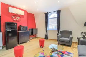 Living room, air conditioning, downtown Arras, 6 people/2 bedrooms, - Image 5