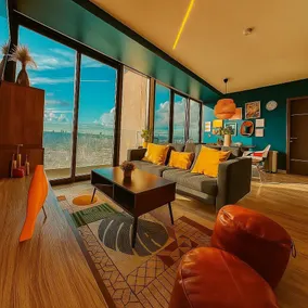 Luxury King Apartment Zona Dorada Gym|Rooftop - Image 5