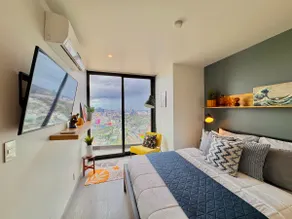 Luxury King Apartment Zona Dorada Gym|Rooftop - Image 2