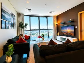 2bd, The Home Away with Sea View,20 Floor in Pearl - Image 2
