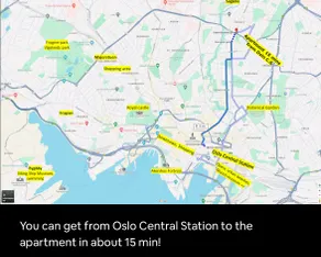 Central og moderne lejlighed. Fuldt udstyret og møbleret. - Image 3