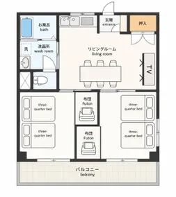 Max 6ppl / 2BR / C-store, DT&stn5 min/Free parking - Image 2