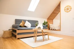 Skylit Penthouse | Luxe Rain Shower, Church View - Image 3