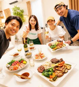 Nishi-Karuizawa / Asama Mountain View / 10 people / 5 bedrooms / 127 m² entire house rental / Roofed BBQ / Pets allowed / Golf outlet - Image 5