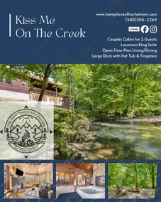 Kiss Me on the Creek in Hochatown/Broken Bow, Ok - Image 2