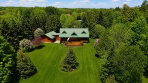 Lakefront 5BR Log Home | AC, Hot Tub, Sauna & Dock - Image 4