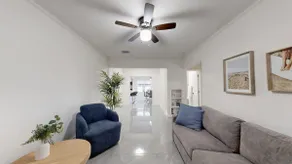 MIA Home Near Brickell Beach Airport Theater Room - Image 3