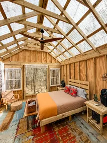 Glamping-Style Cabin at Kerr Lake — ”The Lodge” - Image 2