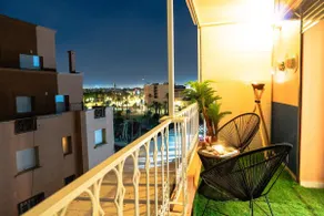 RAK Panoramic View - 1BR - A/C - Pool - Terrace - Image 4
