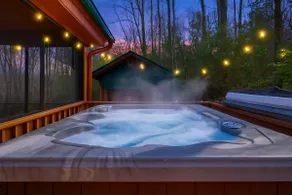 Blue Ridge Spa Cabin | Sauna, Hot Tub & Fire Pit - Image 2