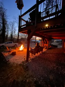 Cozy TN lake Cabin. Hot Tub. Fireplace. Sleeps 5. - Image 3