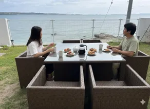 Kin Town, Okinawa. Recommended for 10 friends or family. Blue sea and soothing morning sun. - Image 3