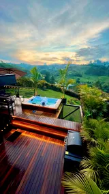 Sun Palm Cabin: Nature and Comfort in El Peñol! - Image 2