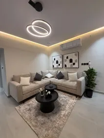 Modern Al Muruj Apt | Cozy Bathtub | 65” TV - Image 5