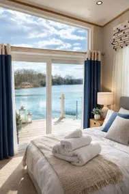 Lodge : Beautiful Lake View & Sleeps 6, 2 bathroom - Image 5