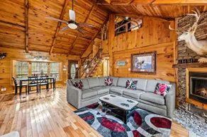 The Skinners Cabin Hot Tub Fireplace Grill - Image 4