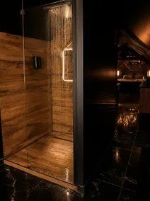 Air-conditioned • Black Room • SPA • Starry Sky - Image 4