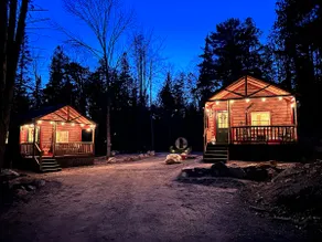 TWO 1BR/1BA Cabins - Sauna, fire pit, trails, lake - Image 2