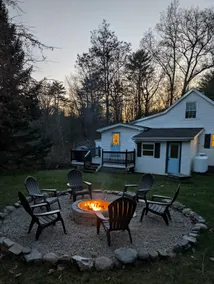 Private 4-Acre Cabin w/ Fire Pit Near Lake George - Image 3