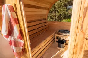‘Bolthole’ • Hot Stone Sauna • Obelisk Views - Image 2