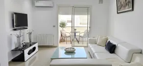 2 bedrooms, living room, kitchen and balcony - Image 2